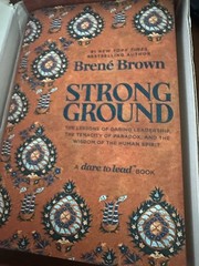 STRONG GROUND by Brene Brown SIGNED First Edition Hardcover