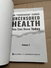 25 Forbidden Cures Uncensored Health You Can Have Today Volume 2 Paperback