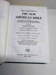 Saint Joseph Edition of The New American Bible – Illustrated Hardcover with Box