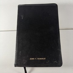 Thompson Chain Reference NIV Bible Leather Zondervan 1990 Red Letter Black