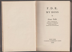 F.D.R. MY BOSS – Grace Tully 1949, Hardcover