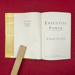 Vintage 2003 Vince Flynn Executive Power Hardcover Book