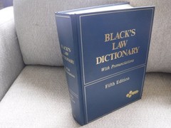 Black’s Law Dictionary Fifth Edition with Pronunciations 1979 Hardcover West Pub