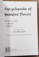 “Encyclopedia of Haunted Places” Ghostly Locales -Trade Paperback (2005)