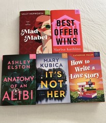 BOTM Lot x 5 Hardcover Like New, Mad Mabel, It’s Not Her, Anatomy of an Alibi