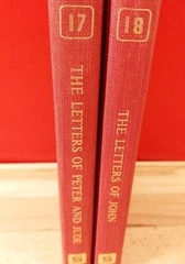 The Living Word Commentary Volumes 17 and 18 Hardcover Bible Study Vintage 1970s
