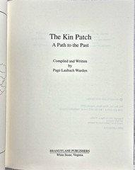 The Kin Patch · A Path to the Past (1997 · Page L. Warden · HC) · VG