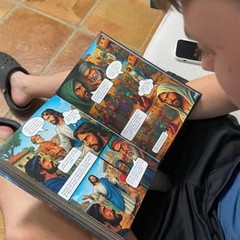 The Comic Bible Book Fun Artwork And Age-Appropriate Text Easy-To-Read Stories