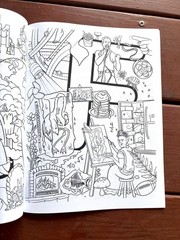The Ultimate Alphabet Coloring Book 5 By Alannah Dyer- 8.5×11 in. Ages 4-8 Fun
