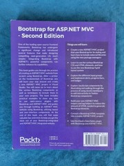 BOOTSTRAP FOR ASP.NET MVC ; 2nd EDITION ; ISBN 978-1-78588-947-9 ; 174 PAGES