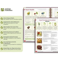The Natural Healing Handbook Spiral Bound Guide For Herbal Remedies And Natural.