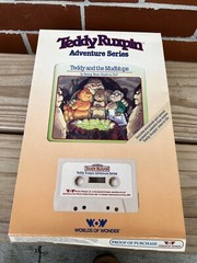 Teddy Ruxpin Adventure Series Teddy And The Mud lips Book Cassette Tape Vintage