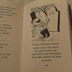 NEW Comic Epitaphs From The Very Best Old Graveyards HCDJ Vintage Halloween 1957