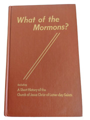 What of the Mormons? by Gordon B Hinckley Hardcover 5th Ed Revised 1954 #16769