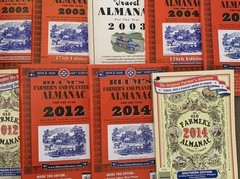 Lot of 9 Farmer’s Almanac(s) 02, 03 (2), 04, 08, 12’(2), 14’(2) VGUC +