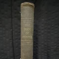 The Church of Jesus Christ of Latter-day Saints Book of Mormon 1900 1st HC