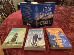 Lot of 4 Fredrik Backman Winners HC, 3 TPB Man Called Ove, Anxious People + 1