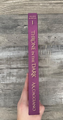 Out Of Print THRONE IN THE DARK A.K. Caggiano OOP Indie Paperback SELF-PUBLISHED