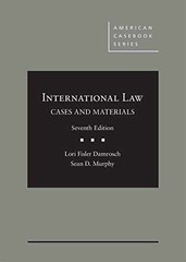 International Law, Cases and – Hardcover, by Damrosch Lori; Murphy – Acceptable