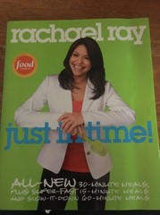 Rachel Ray “Just In Time” Cookbook All-New 30-Minute Meals 336 Pages Paperback