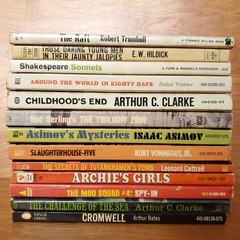 Vintage 60s 70s Paperback Books Lot of 13 Sci Fi Classics Teen Collection