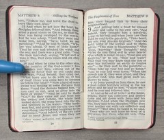 VTG Thinline 1946 Pocket New Testament RSV Black Leather 691X Nelson ~ 4.9″ x 3″