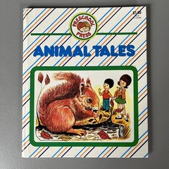 Vintage Preschool Press Hardcover “Animal Tales”, Good Condition