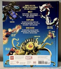 Lego Marvel Visual Dictionary With an Exclusive Iron Man Minifigure