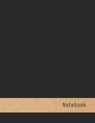 Blank Notebook: Unlined notebook with numbered pages ( 110 Pages, White