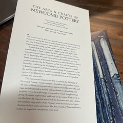 The Arts & Crafts of Newcomb Pottery Reference Large Coffee Table Book SkiraRizz