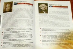 American Presidents Book of Facts 47 Pages No Date
