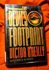 The Devil’s Footprint by Victor O’Reilly, HB with Dust jacket & mylar, 372 pages