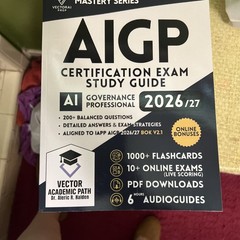 AIGP CERTIFICATION STUDY GUIDE & MASTERY SYSTEM: THE COMPLE… Dr. Aleric R. Hal