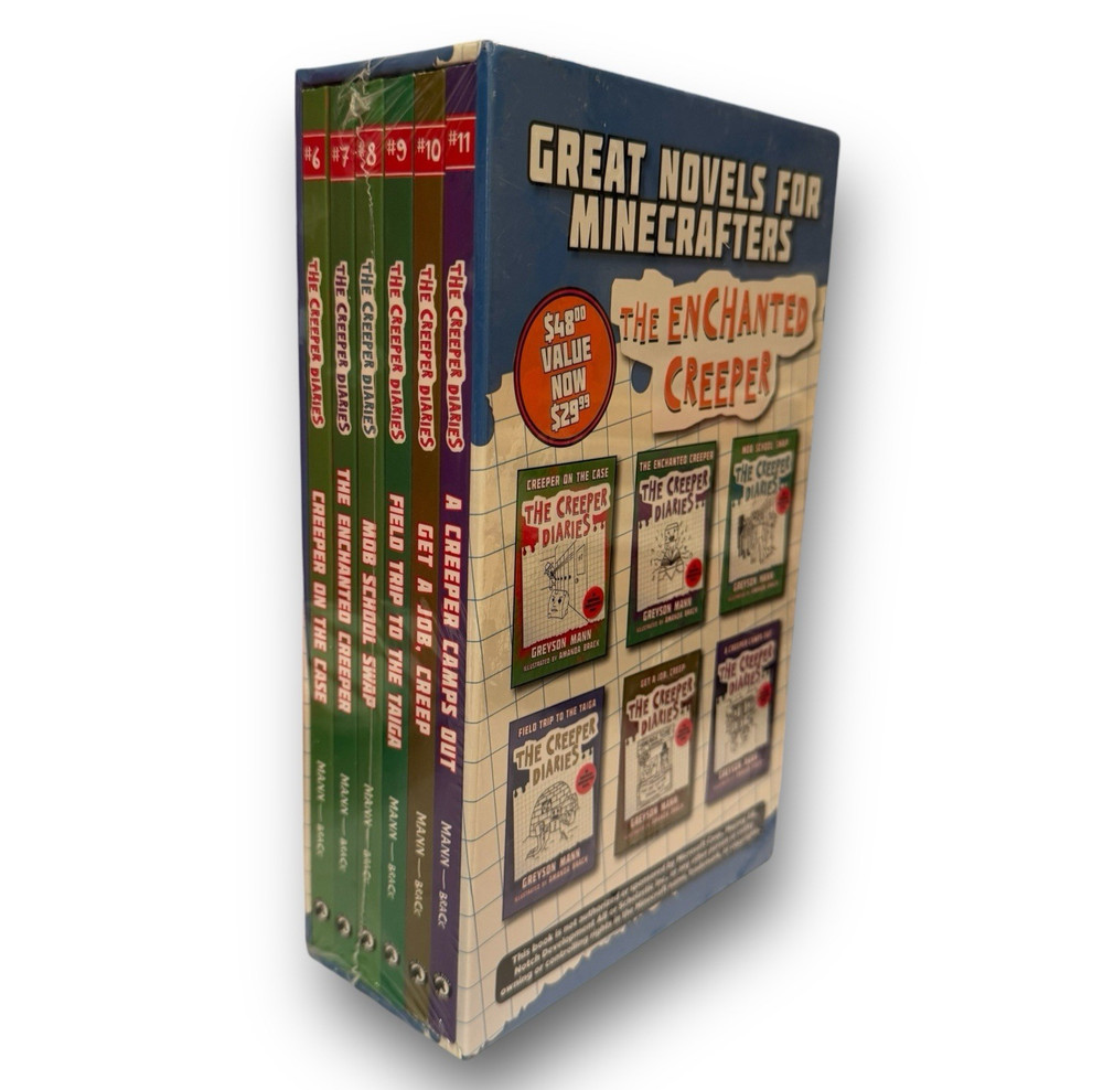 Book The Enchanted Creeper Box Set Six Unofficial Adventures Greyson Mann