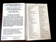 “Songs” Compiled by Yohann Anderson – 750 Song Lyrics Softbound Spiral FAST SHIP