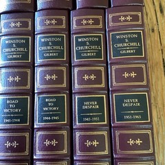 Winston S Churchill Easton Press 1994 Collector’s Edition Gilbert 12 Volumes