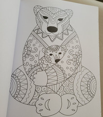 LOVE YOU MOM ADULT COLORING BOOK – 2022 TOPIX MEDIA – 47 FESTIVE COLORING PAGES