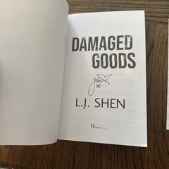 Probably Smut Damaged Goods by L. J. Shen Exculsive 2024 PB Book