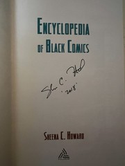 Encyclopedia of Black Comics — Sheena C. Howard SIGNED Sandy Plunkett Collectio