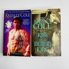 Kresley Cole – #1-9 of THE IMMORTALS AFTER DARK Series – Lot of 9 – Paperback