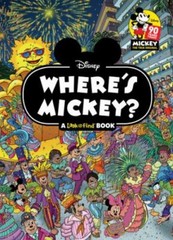 Disney – Where’s Mickey – A Look and Find Book Activity Book – PI Kids – GOOD