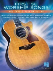First 50 Worship Songs You Should Play on – Paperback, by Various – Very Good