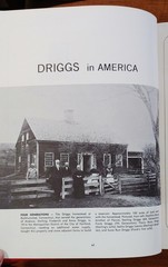 DRIGGS FAMILY HISTORY 2 Vol. LDS Mormon Genealogy History Arizona RARE BOOKS!