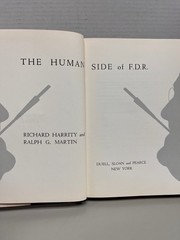 The Human Side of F.D.R. Harrity Martin 1960 First Edition Pictorial Biography