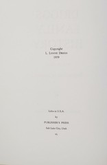 DRIGGS FAMILY HISTORY 2 Vol. LDS Mormon Genealogy History Arizona RARE BOOKS!