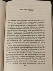 F.D.R. HIS PERSONAL LETTERS 1928-1945 Part 1 – FIRST EDITION 1950 HC