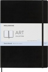 Moleskine Art Sketchbook, Hard Cover, A4 (8.25″ 21.59 x 2.1 x 29.85 cm, Zwart