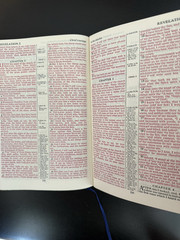 Holy Bible Prophecy Edition King James Red Letter Crown Jewel KJV Salem Kirban