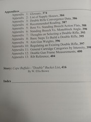 New- “Building Double Rifles on Shotgun Actions” by W. Ellis Brown – 3rd Edition