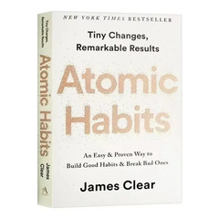 Atomic Habits By James Clear English Paperback to Build Good Habits Break